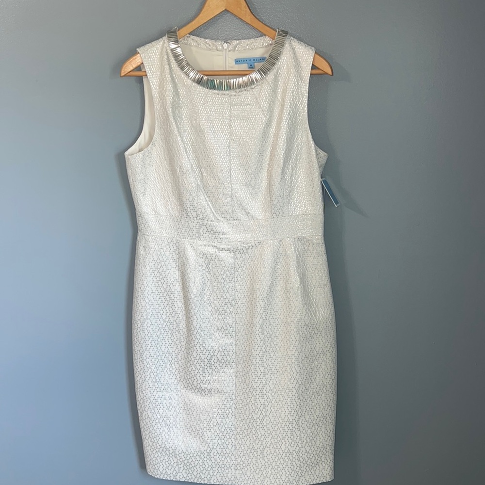 NWT Antonio Melani Andover sleeveless sheath dress